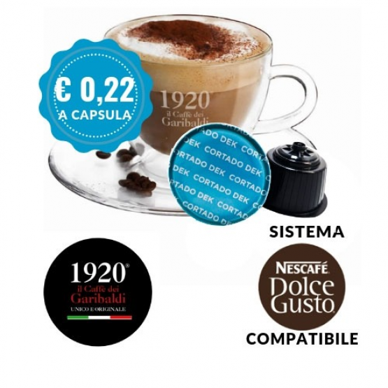 Capsule compatibili Nescafè Dolce Gusto - Cappuccino Cortado